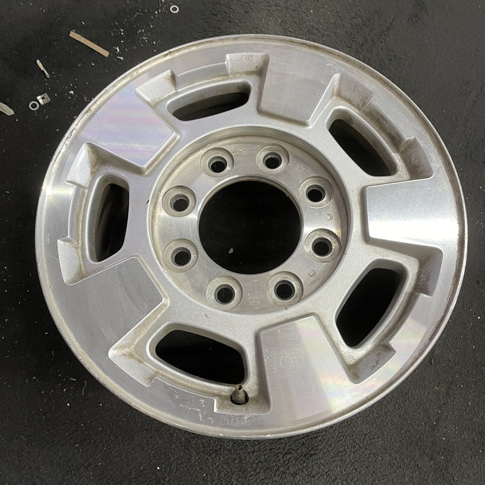 17" SIERRA 2500 PICKUP 11-13 17x7.5, aluminum Original OEM Wheel Rim - Side Profile
