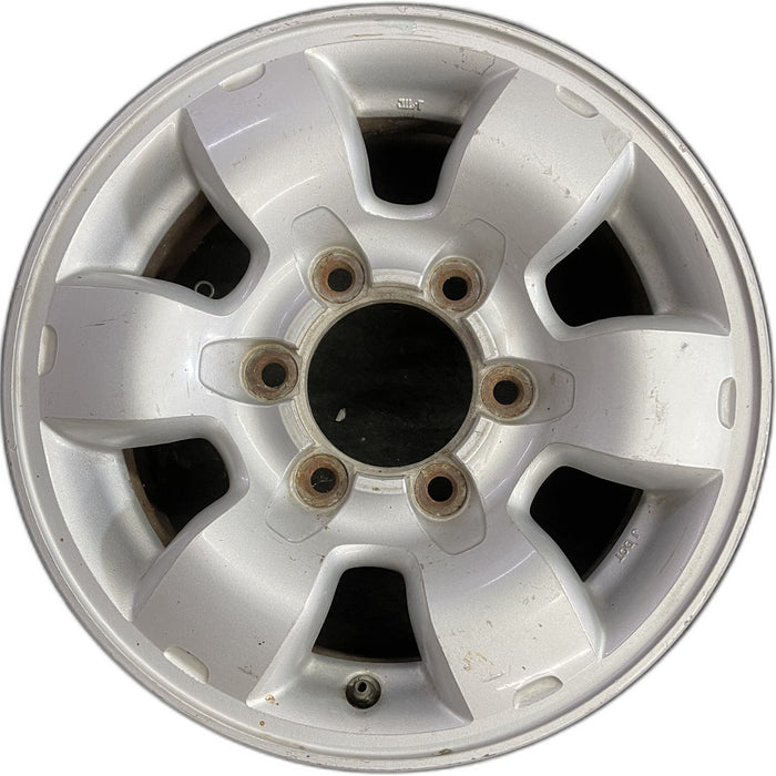 15" PATHFINDER 96 15x7, alloy, SE Original OEM Wheel Rim - Front View