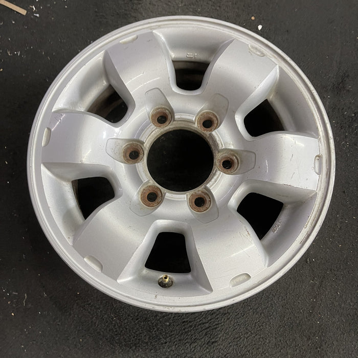 15" PATHFINDER 96 15x7, alloy, SE Original OEM Wheel Rim - Side Profile