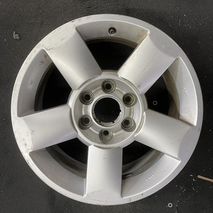 18" ARMADA 04-06 18x8 alloy 5 spoke silver Original OEM Wheel Rim - Additional View