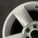 18" ARMADA 04-06 18x8 alloy 5 spoke silver Original OEM Wheel Rim - Side Profile