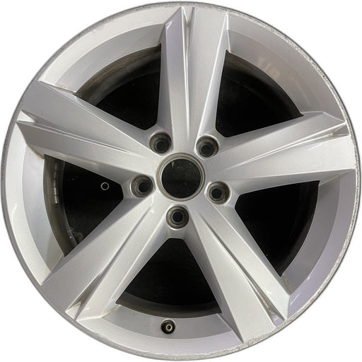 17" PASSAT 12-15 17x7 , 5 spoke Original OEM Wheel Rim - Front View