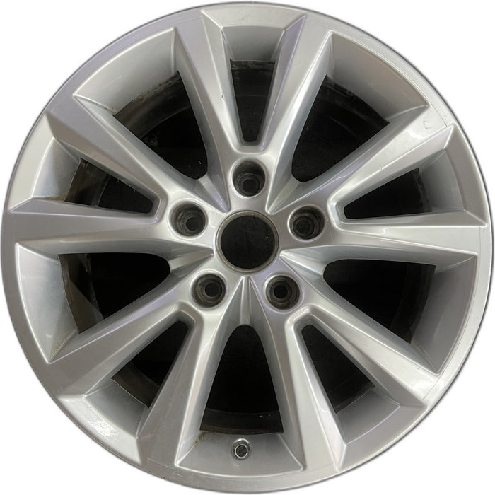 18" TOUAREG 14-15 18x8 , Original OEM Wheel Rim - Front View
