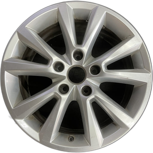 18" TOUAREG 14-15 18x8 , Original OEM Wheel Rim - Front View