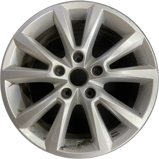 18" TOUAREG 14-15 18x8 , Original OEM Wheel Rim - Front View