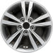 16" ELANTRA 17 16x6.5, alloy, Sdn Original OEM Wheel Rim - Front View