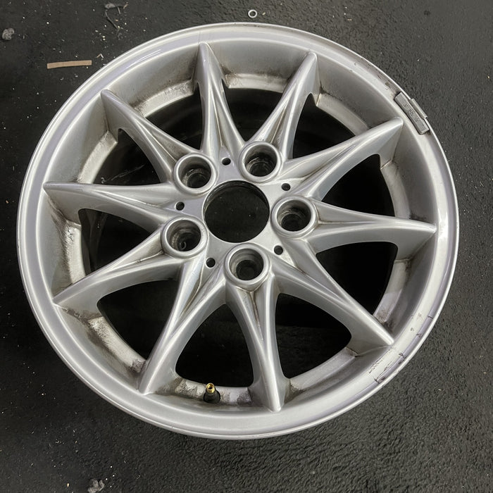 16" BMW Z4 03-05 16x7 , 10 spoke Original OEM Wheel Rim - Side Profile