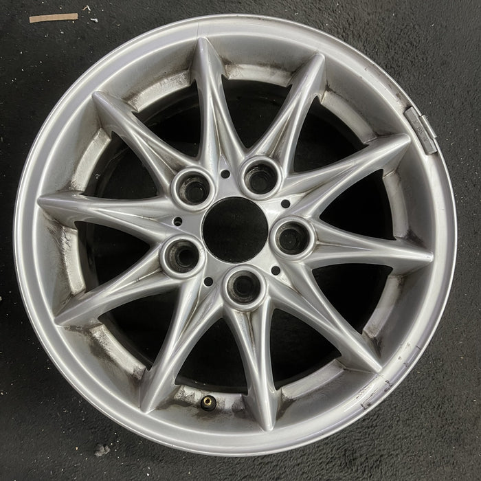 16" BMW Z4 03-05 16x7 , 10 spoke Original OEM Wheel Rim - Angle View