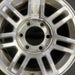 16" HUMMER H3 06 16x7.5 7 double spoke satin machined finish Original OEM Wheel - Angle View