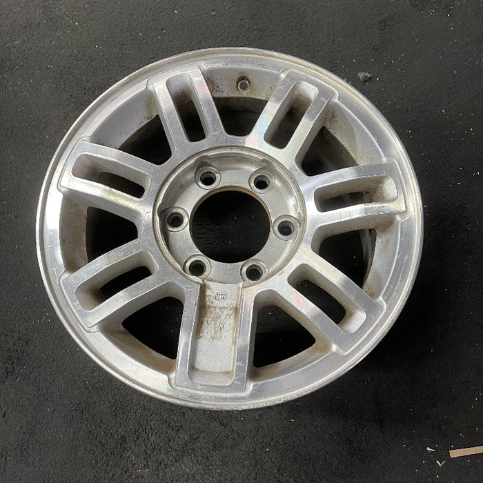 16" HUMMER H3 06 16x7.5 7 double spoke satin machined finish Original OEM Wheel - View 8