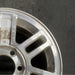 16" HUMMER H3 06 16x7.5 7 double spoke satin machined finish Original OEM Wheel - Close-Up Detail