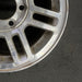 16" HUMMER H3 06 16x7.5 7 double spoke satin machined finish Original OEM Wheel - Back View