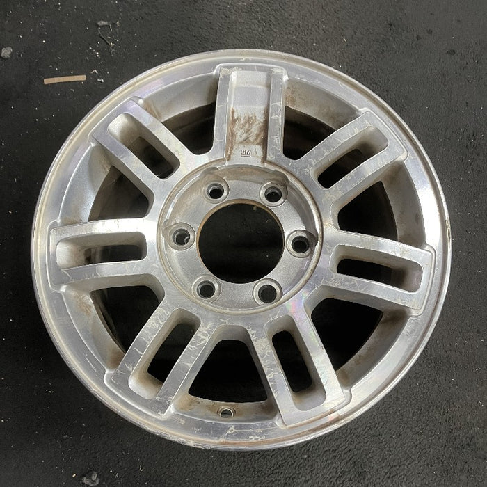 16" HUMMER H3 06 16x7.5 7 double spoke satin machined finish Original OEM Wheel - View 7