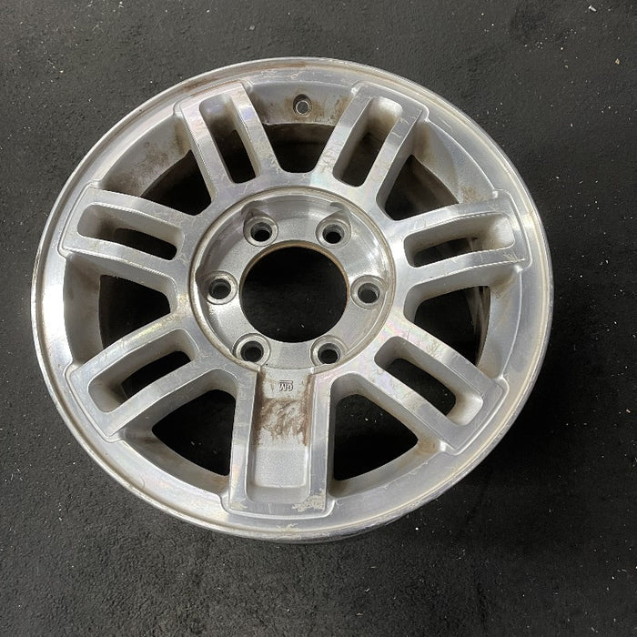 16" HUMMER H3 06 16x7.5 7 double spoke satin machined finish Original OEM Wheel - View 8