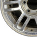 16" HUMMER H3 06 16x7.5 7 double spoke satin machined finish Original OEM Wheel - Back View