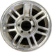 16" HUMMER H3 06 16x7.5 7 double spoke satin machined finish Original OEM Wheel - Front View