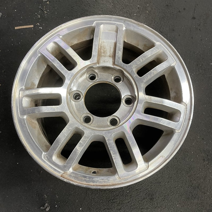 16" HUMMER H3 06 16x7.5 7 double spoke satin machined finish Original OEM Wheel - View 7