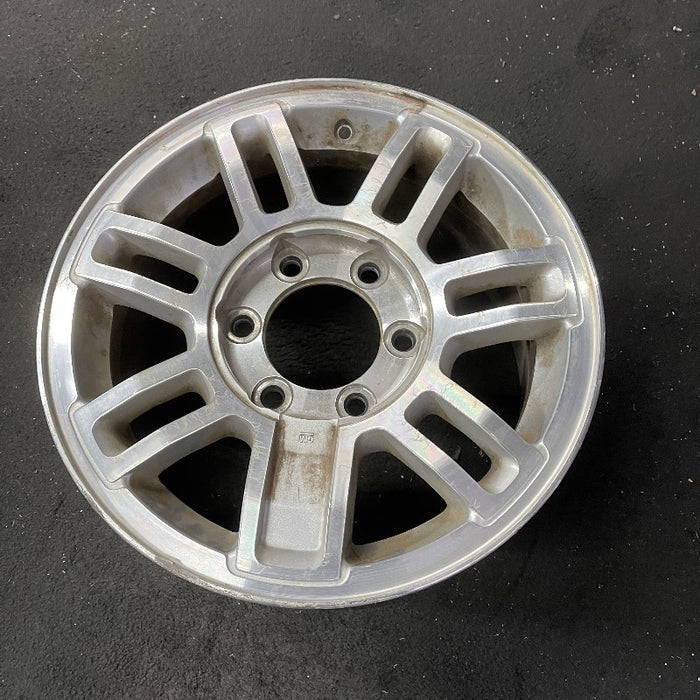 16" HUMMER H3 06 16x7.5 7 double spoke satin machined finish Original OEM Wheel - View 8