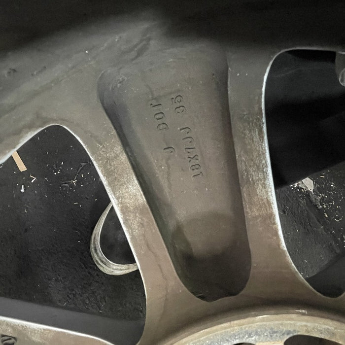 18" LEXUS RX330 04-06 alloy 18x7 5 spoke w/o dark gray surround Original OEM Wheel Rim