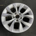 17" BMW X1 12-15 17x7.5, alloy, 5 spoke, V spoke, flat spoke edge Original OEM - Side Profile