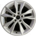 17" AUDI A3 09-13 17x7.5 , 5 spoke, double Original OEM Wheel Rim - Front View