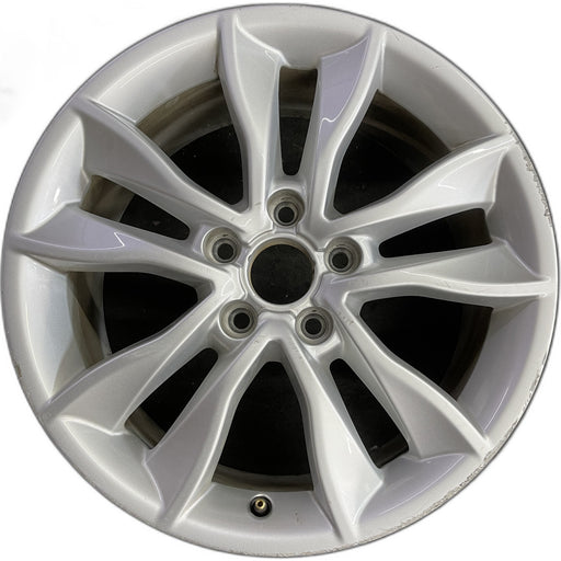 17" AUDI A3 09-13 17x7.5 , 5 spoke, double Original OEM Wheel Rim - Front View