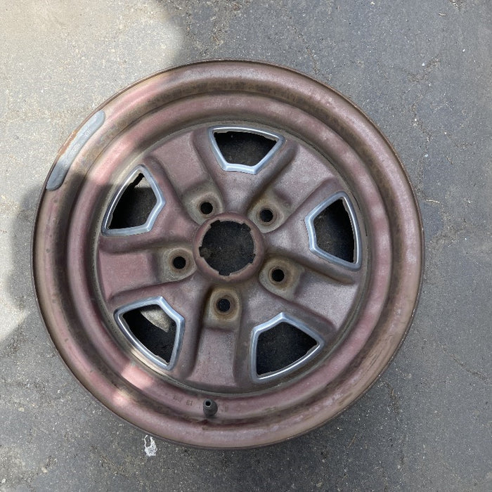 14" CUTLASS 78-83 14x6, Super Stock Original OEM Wheel Rim - Front View