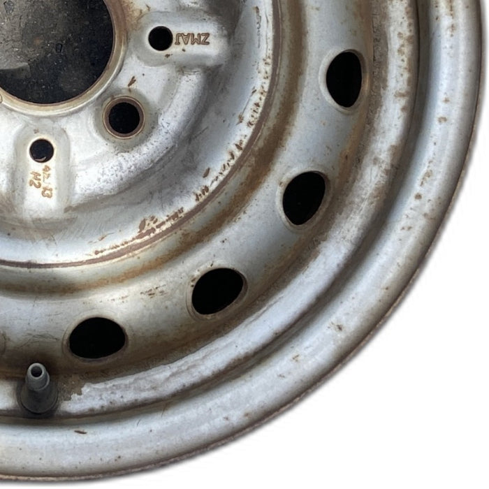 13" FIAT 124 73-74 Cpe Original OEM Wheel Rim - Close-Up Detail