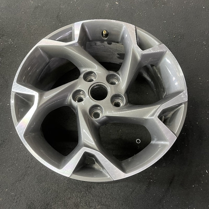 17" TRAX 24 17x7.5 gray opt Q7D Original OEM Wheel Rim - View 8