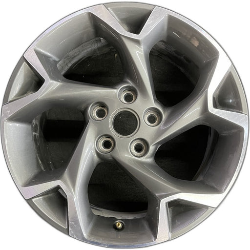 17" TRAX 24 17x7.5 gray opt Q7D Original OEM Wheel Rim - Front View