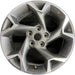 17" TRAX 24 17x7.5 gray opt Q7D Original OEM Wheel Rim - Front View