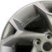17" TRAX 24 17x7.5 gray opt Q7D Original OEM Wheel Rim - Angle View