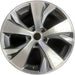 18" ASCENT 19-22 18x7.5 alloy w/machined face Original OEM Wheel Rim - Front View
