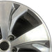 18" ASCENT 19-22 18x7.5 alloy w/machined face Original OEM Wheel Rim - Side Profile