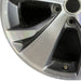 18" ASCENT 19-22 18x7.5 alloy w/machined face Original OEM Wheel Rim - Back View