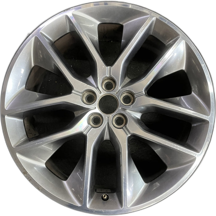 20" EDGE 15-16 20x8 , , , 5 Y spoke Original OEM Wheel Rim - Front View