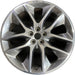 20" EDGE 15-16 20x8 , , , 5 Y spoke Original OEM Wheel Rim - Front View