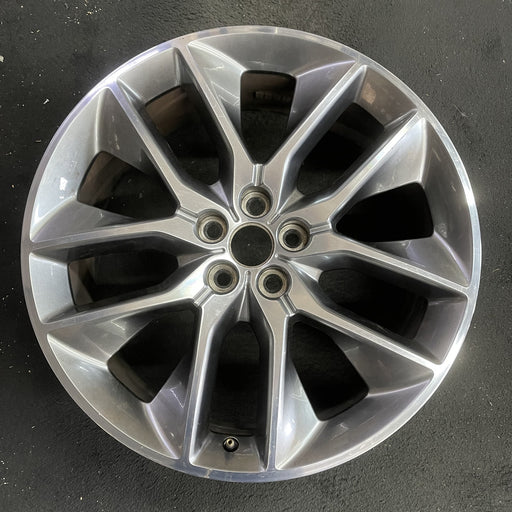 20" EDGE 15-16 20x8 , , , 5 Y spoke Original OEM Wheel Rim - Angle View