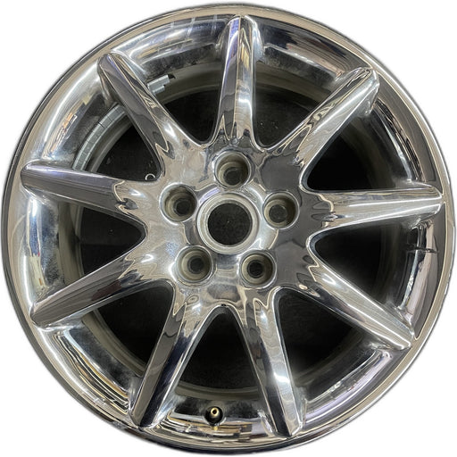 17" LUCERNE 06 17x7, , chrome Original OEM Wheel Rim - Front View