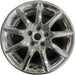 17" LUCERNE 06 17x7, , chrome Original OEM Wheel Rim - Front View