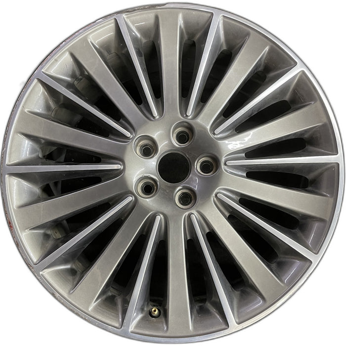 19" MKZ 13-16 19x8 , 20 spoke Original OEM Wheel Rim - Front View
