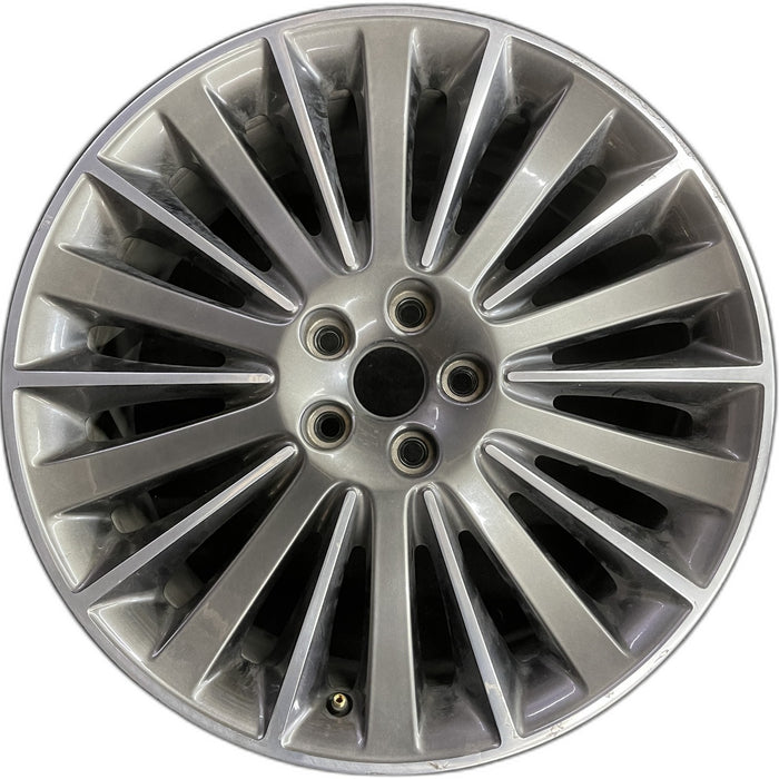 19" MKZ 13-16 19x8 , 20 spoke Original OEM Wheel Rim - Front View