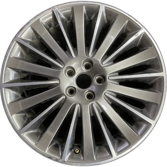 19" MKZ 13-16 19x8 , 20 spoke Original OEM Wheel Rim - Front View
