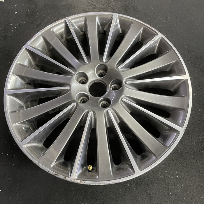 19" MKZ 13-16 19x8 , 20 spoke Original OEM Wheel Rim - Side Profile