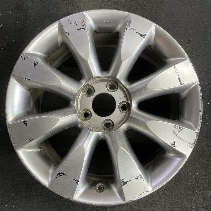 18" INFINITI M35 06-07 18x8 alloy 8 spoke gloss finish Original OEM Wheel Rim - Front View