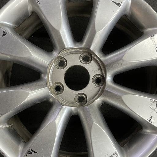 18" INFINITI M35 06-07 18x8 alloy 8 spoke gloss finish Original OEM Wheel Rim - Angle View