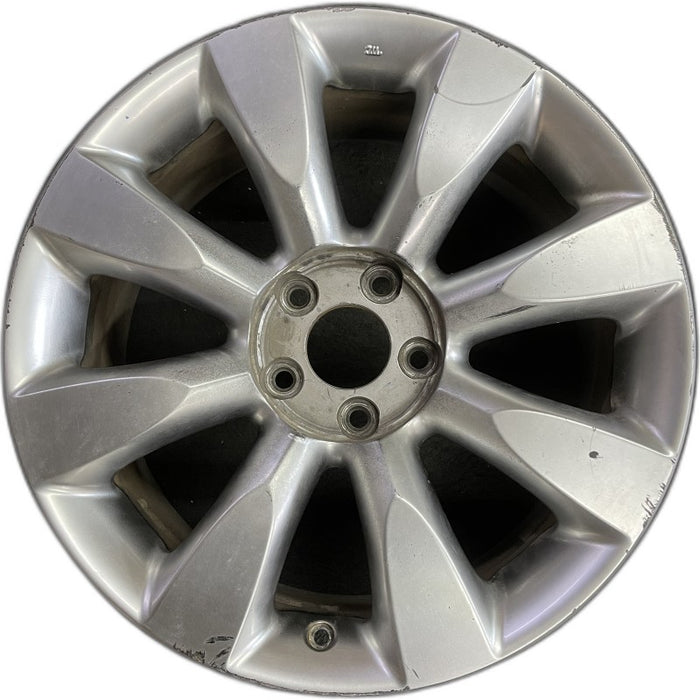 18" INFINITI M35 06-07 18x8 alloy 8 spoke gloss finish Original OEM Wheel Rim - Front View