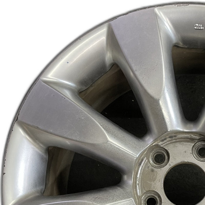 18" INFINITI M35 06-07 18x8 alloy 8 spoke gloss finish Original OEM Wheel Rim - Angle View