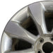 18" INFINITI M35 06-07 18x8 alloy 8 spoke gloss finish Original OEM Wheel Rim - Angle View