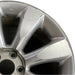 18" INFINITI M35 06-07 18x8 alloy 8 spoke gloss finish Original OEM Wheel Rim - Side Profile